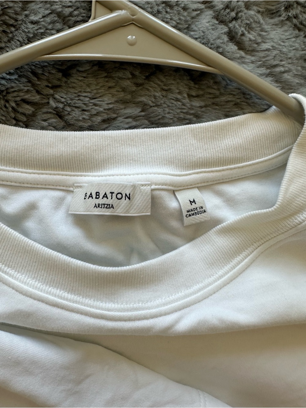 Aritzia Babaton interlock cotton barclay shirt - Picture 2 of 3
